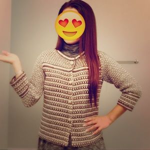Chanel sweater cardigan